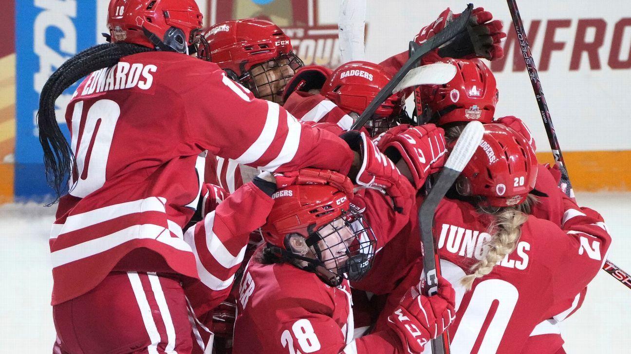 Wisconsin wins its 7th NCAA women's hockey title