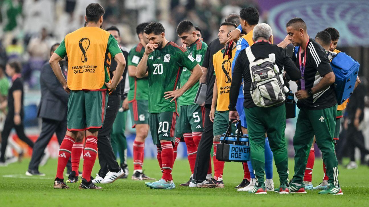 Mexico win, but late Saudi Arabia goal knocks El Tri out of World Cup