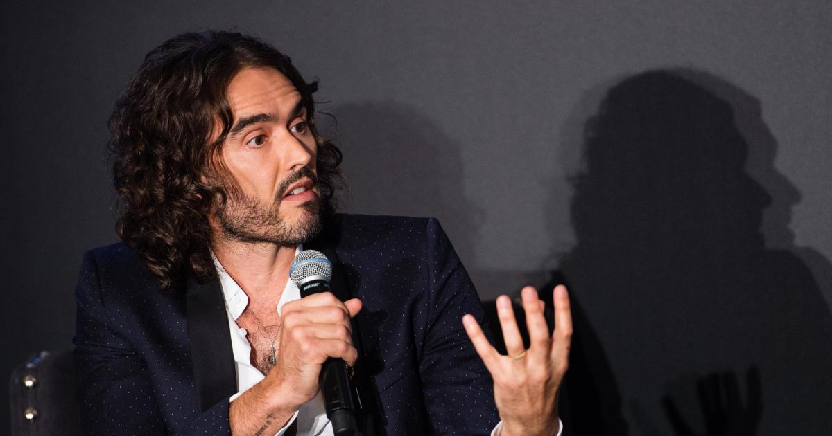 Russell Brand makes first public appearance after sexual assault allegations