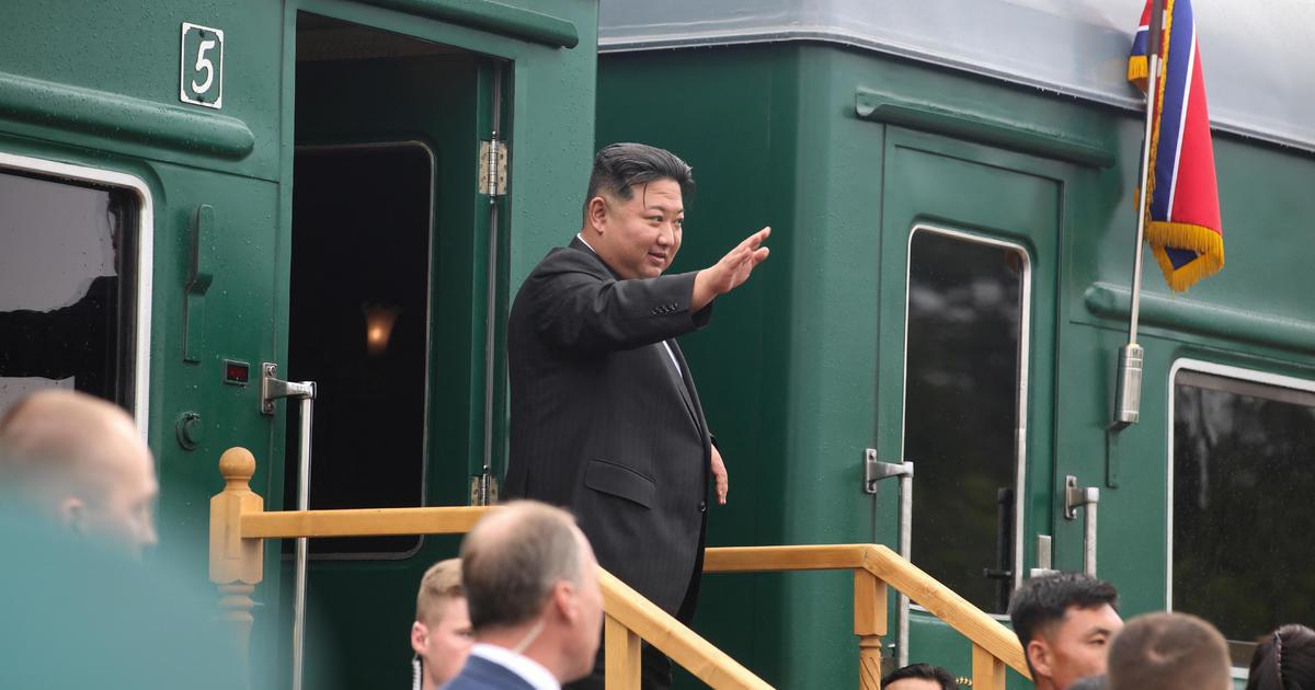 Kim Jong Un heads back to North Korea after six-day Russian trip