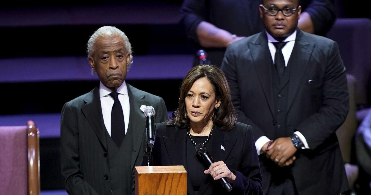 At Tyre Nichols' funeral, Kamala Harris calls for national police reform