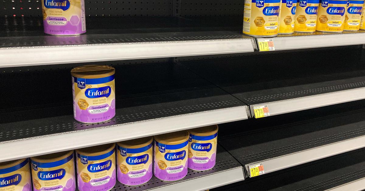 Baby formula executive says Ukraine war partly to blame for shortages