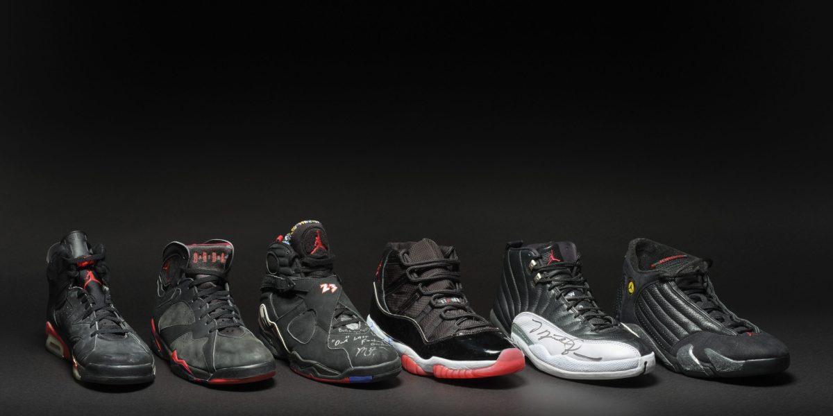 Michael Jordan sneaker collection sells for record $8 million at auction, Sotheby's says