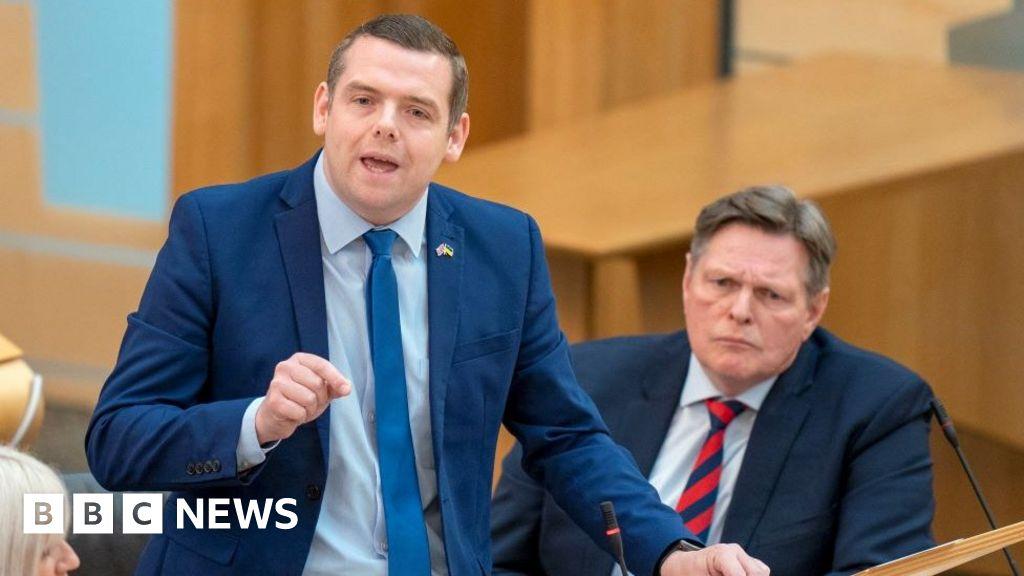 Douglas Ross will not take part in 'pretend' independence referendum