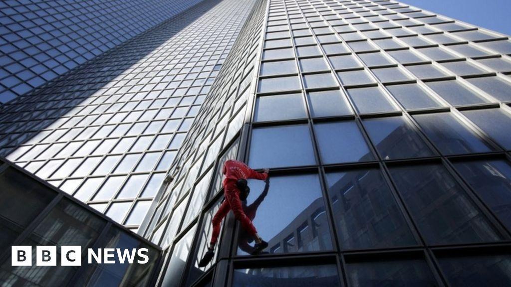 French 'Spider-Man' scales skyscraper aged 60