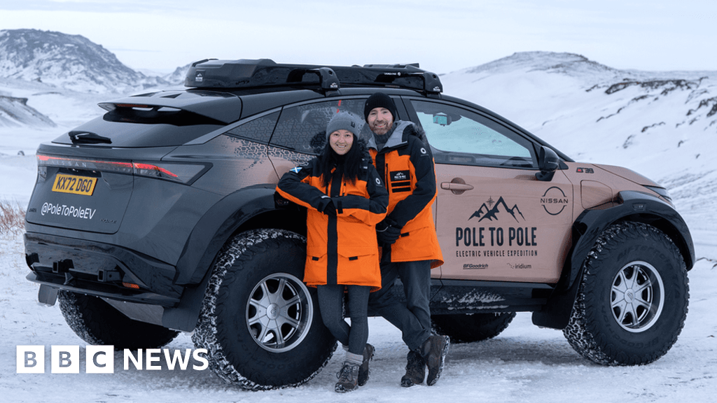 Climate change: Couple set for Pole-to-Pole electric car challenge