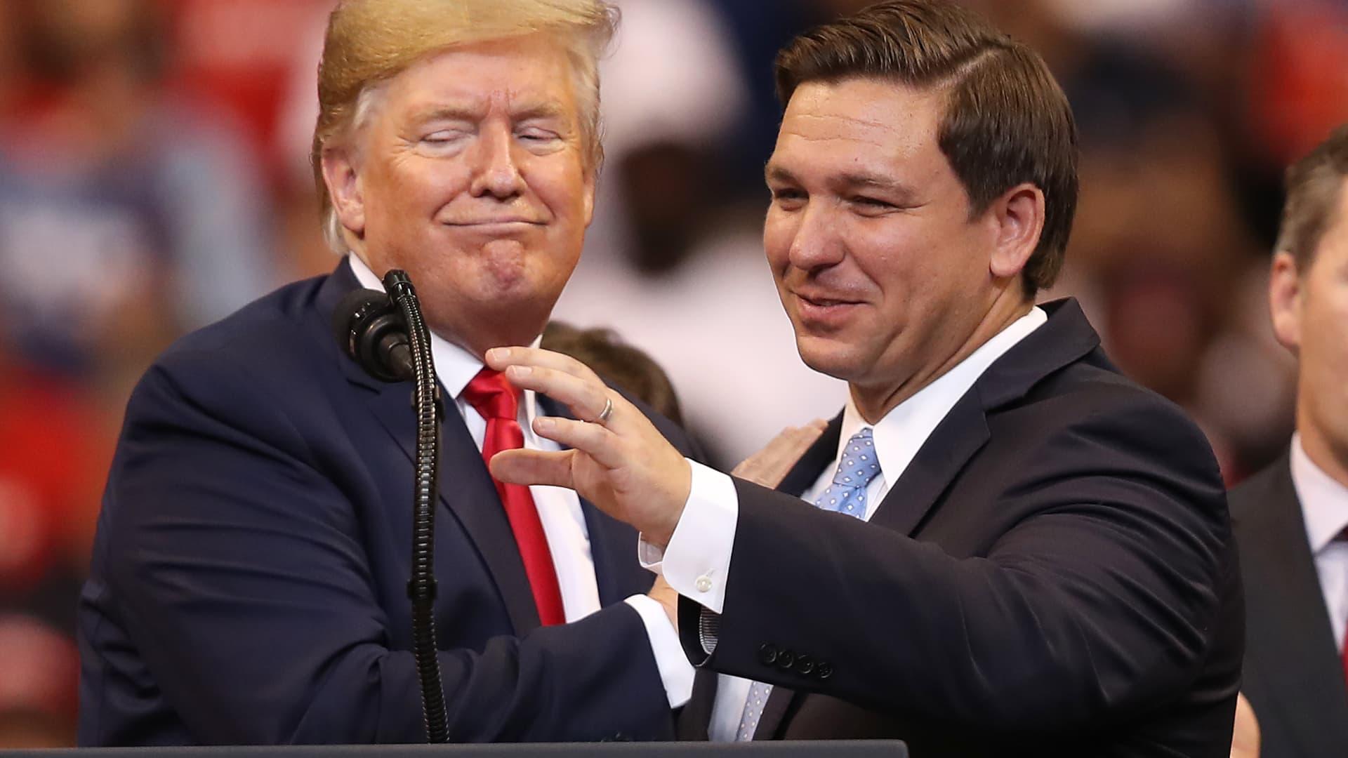 Trump, DeSantis go head-to-head at key conservative group summits in DC