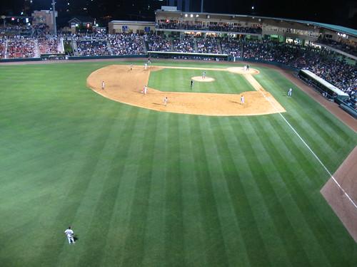 Hickory Crawdads at Greenville Drive