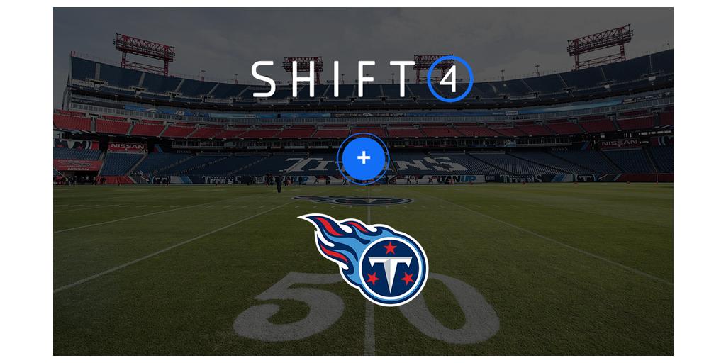Tennessee Titans Select Shift4 as Official Payment Processor at Nissan Stadium