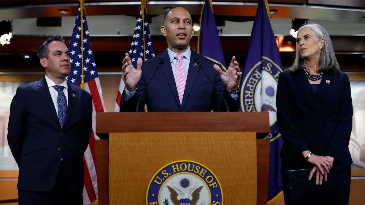 Jeffries says Biden presidency has 'extraordinary record,' looks forward to supporting reelection in 2024