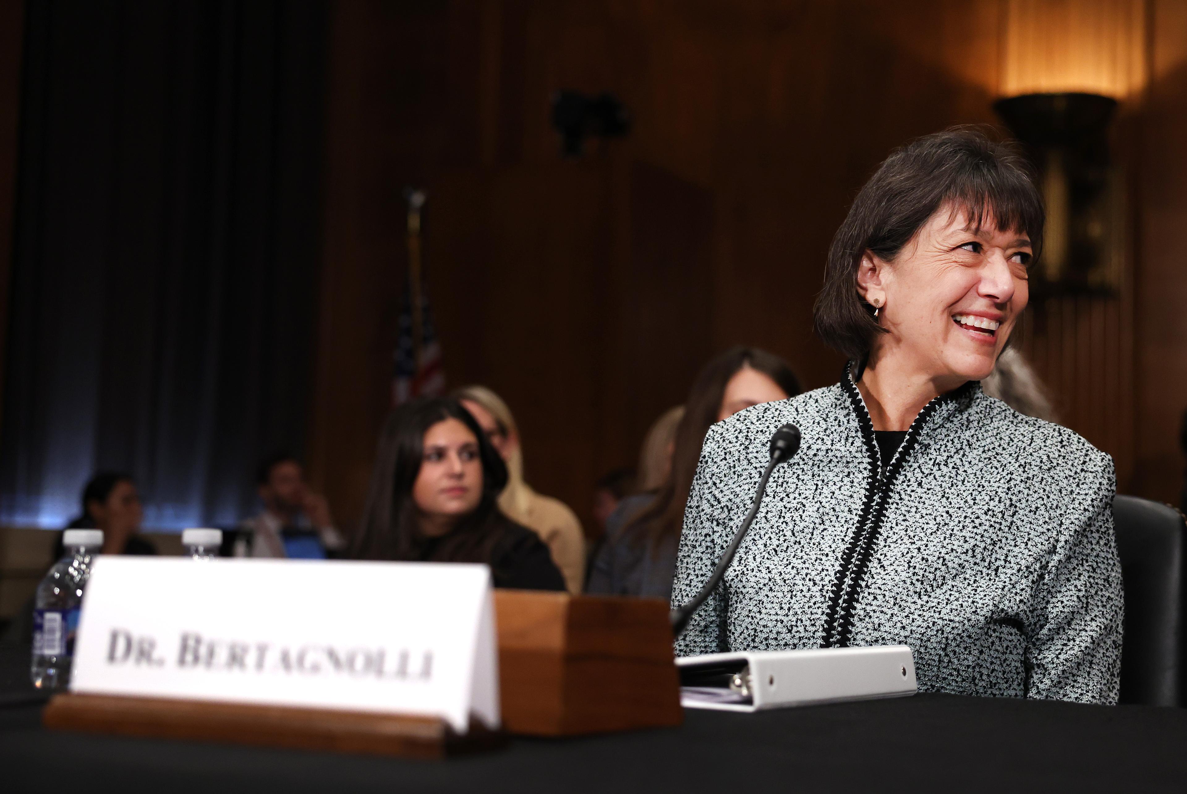 Senate confirms Monica Bertagnolli as NIH director