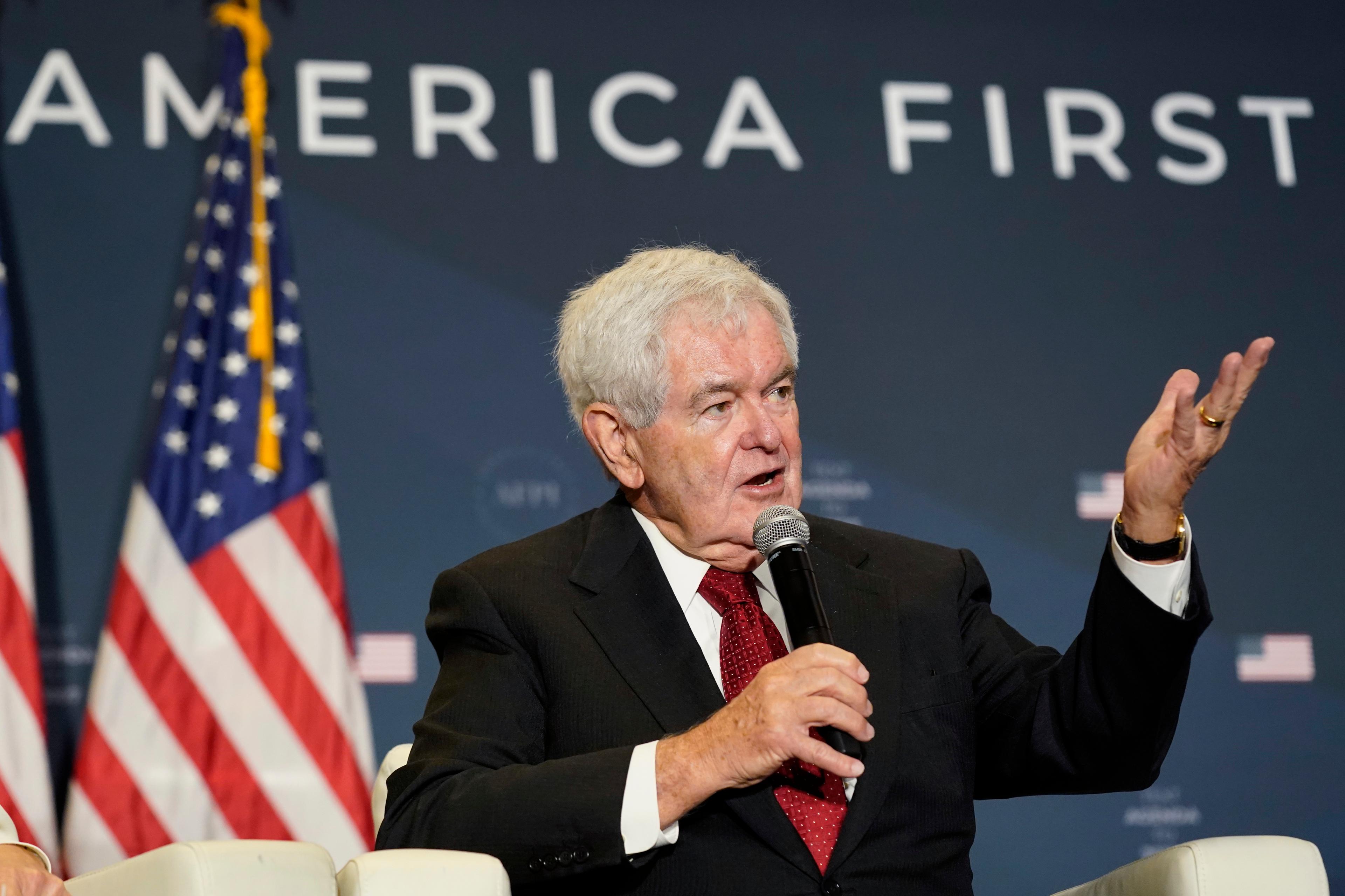 Covid changed Newt Gingrich's mind about health research funding