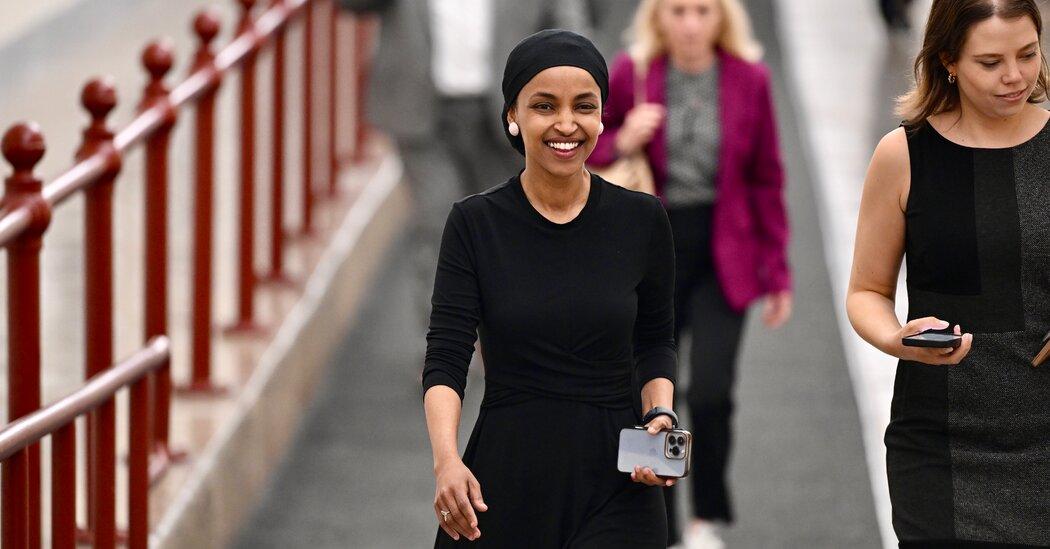 Republican Drafts Censure of Ilhan Omar for ‘Pro-Genocide’ Remark