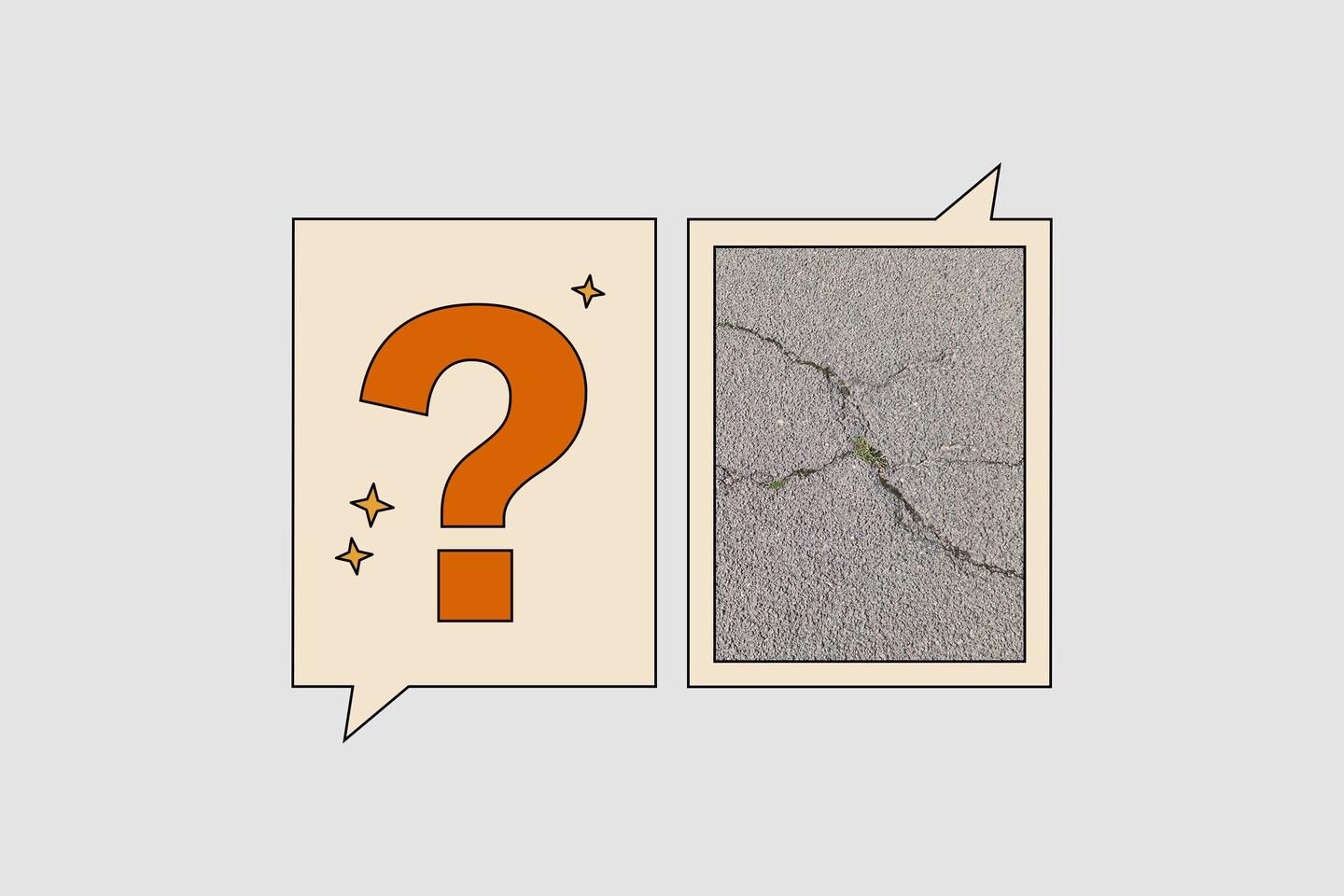 Why do cracks in my driveway keep reappearing, and how do I fix them?